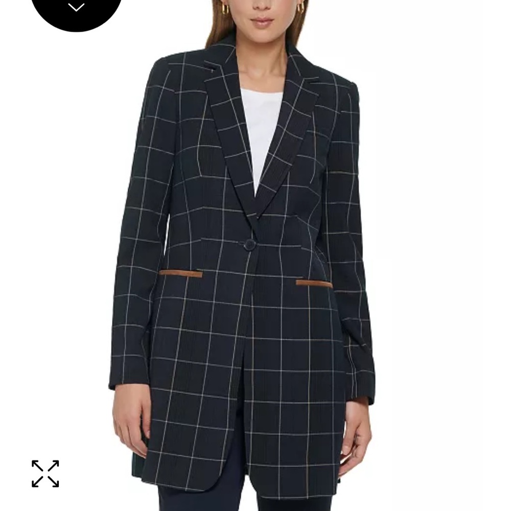 Long Tommy Hilfiger equestrian blazer